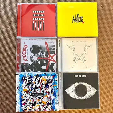 ONE OK ROCK 원 오크 록 앨범 CD 6장 세트