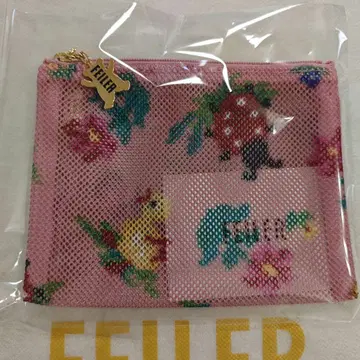 페이러 하이디 메쉬 파우치 핑크 미니