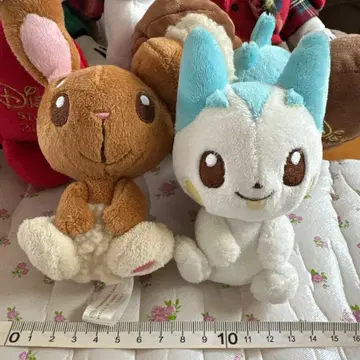 이브이 & 파치리스 봉제 인형 약 15cm 세트