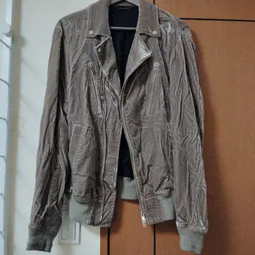 남성용 베이지 캐주얼 자켓 벨로아 라이더스