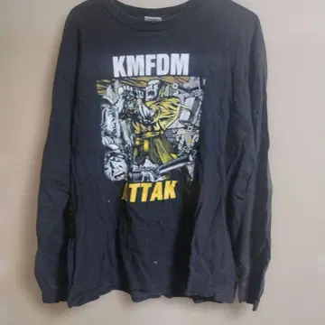 KMFDm ATTACK 롱 슬리브 T셔츠