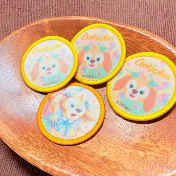 컬러풀 해피니스 와펜 디즈니 쿠키앤 2장 세트