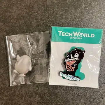 오사카 만박 2025 TECH WORLD 전력관 핀 배지