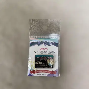 야츠가타케 개산제 2025 핀 배지