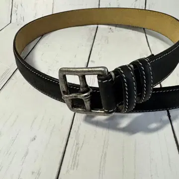 컨디션 최상 LANDS'END 벨트 캐나다제 가죽 75~88