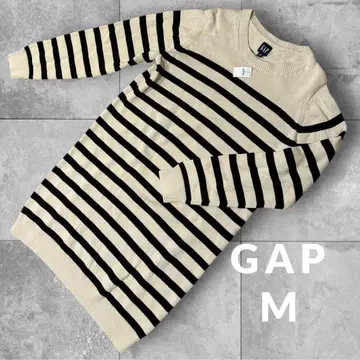 GAP 보더 니트 원피스 M 택 포함 새상품