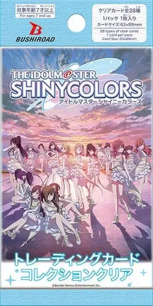 트레이딩 카드 컬렉션 클리어 샤니마스 12장 묶음 판매