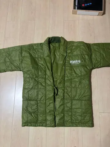 리퍼 매거진 퀼팅 자켓 올리브 그린