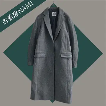 [ 뷰티앤유스 ] 그레이 롱 코트 심플 멋스러운 귀여운