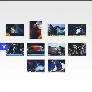 제일복권 고질라 G상 비주얼 보드 컴프 세트