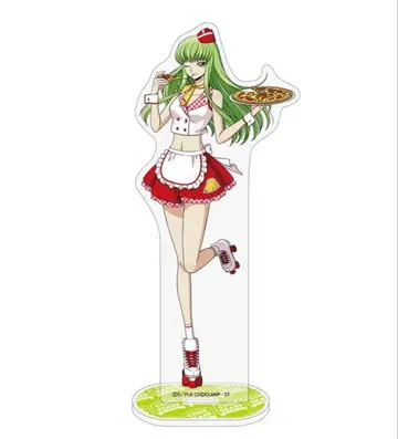 코드 기어스 큐어 메이드 카페 아크릴 스탠드 아메리칸 다이너 C.C.