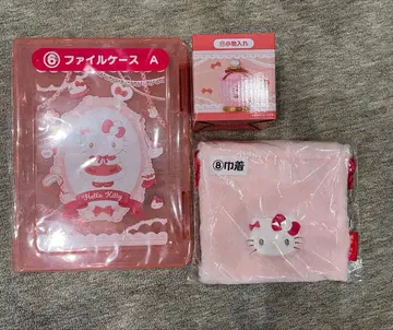 헬로키티 제일복권 산리오 복권 파일 복조리 소품함