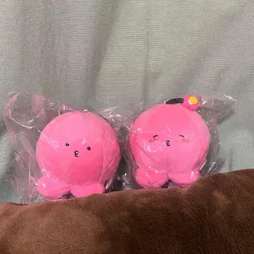 타코피의 원죄 봉제 인형 마스코트 2종 세트