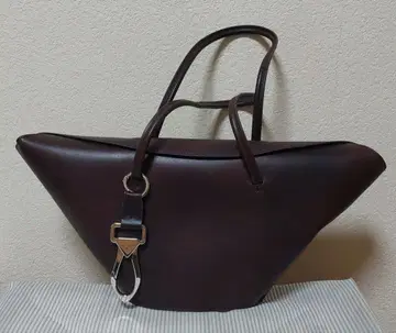 zara 미사용 다크 브라운 가죽 숄더백