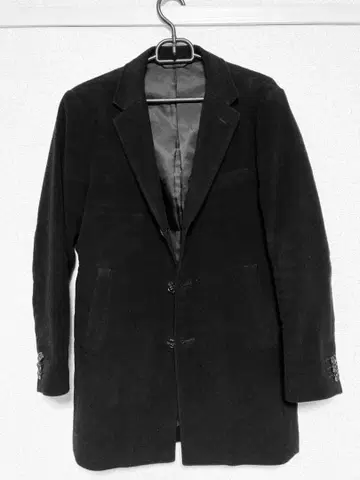 울 코트 블랙 CUSTOM CULTURE