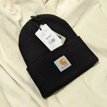 택 포함 새상품 Carhartt 칼하트 비니 니트 캡 블랙