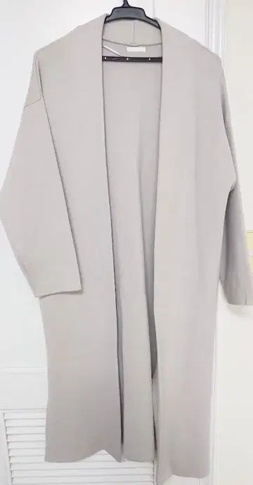 GU 롱 가운 롱 가디건