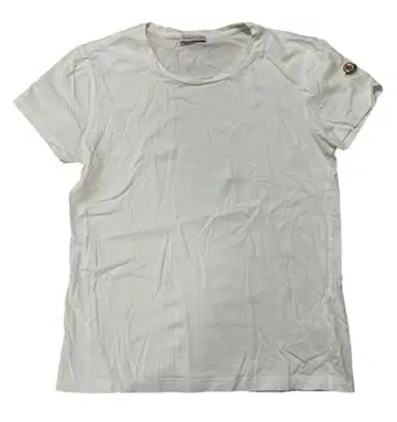 MONCLER 사이드 로고 Tee 화이트