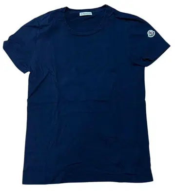 MONCLER 사이드 로고 Tee 네이비
