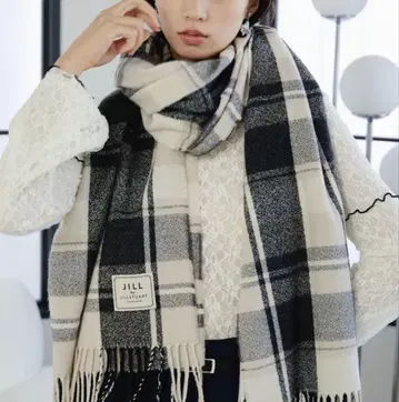 JILLbyJILLSTUART 질스튜어트 체크 스톨 머플러