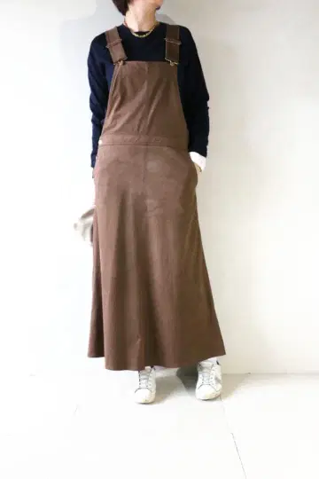 Spick & Span 페이크 스웨이드 살로펫 스커트