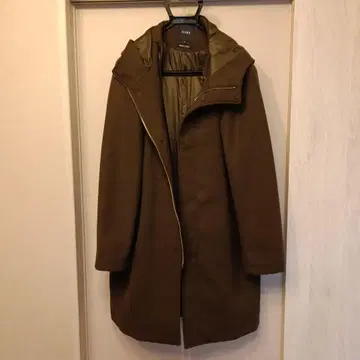 BEAMS 올리브 체스터 코트 M