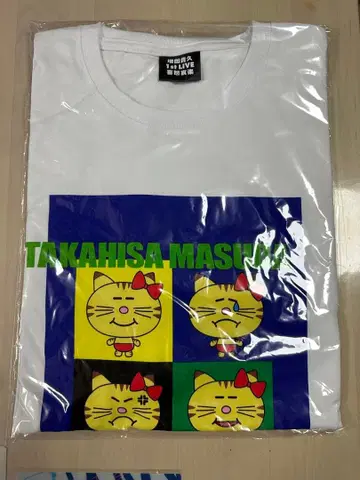 NEWS 마스다 타카히사 1st LIVE 희로애락 고양이마스 T셔츠