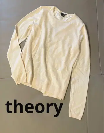 theory 긴팔 니트 백 레이스
