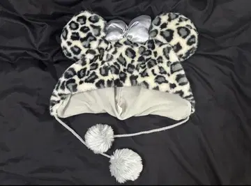 디즈니 팬 캡 레오파드 무늬