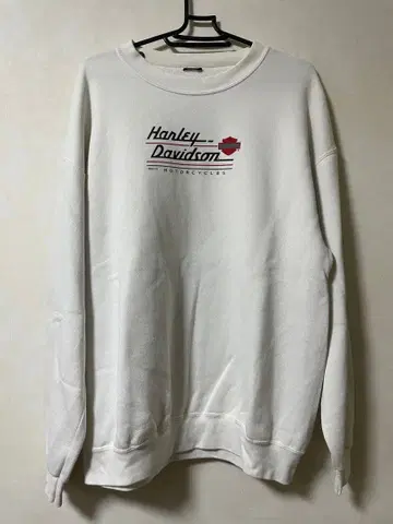 Harley-Davidson 화이트 맨투맨