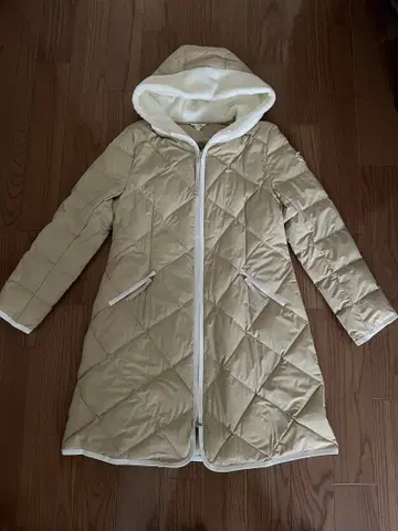 슈퍼 뷰티 다운 코트 40 사이즈 롱 기장