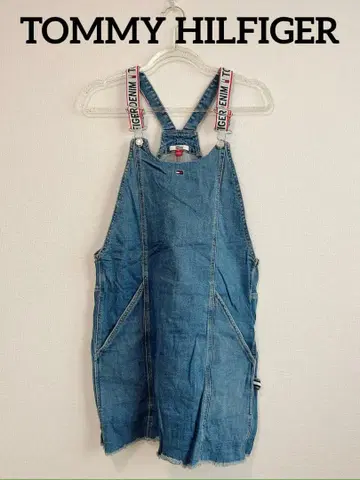 새상품급 TOMMY HILFIGER 데님 오버롤 S/P