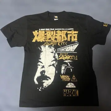 미사용 새상품 하드코어 초콜릿 폭렬 도시 T셔츠 사이즈 L