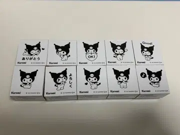 산리오 쿠로미 스탬프 묶음 판매