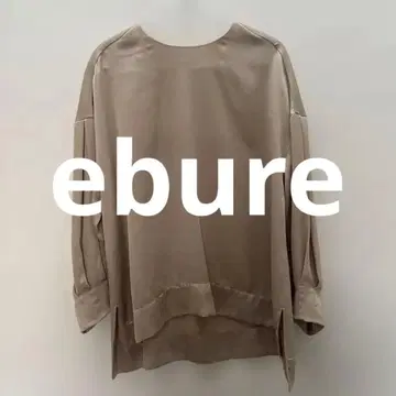 에부르 ebure 트리아세 더블 조젯 풀오버 블라우스