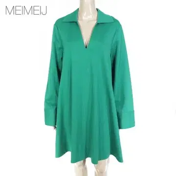 새상품 메이 메이 제이 플레어 원피스 40 EOP1722 M 사이즈 긴팔