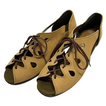 [ 새상품급 ] 비타노바 (23.5) 샌들 웨지솔 슬립온 레어