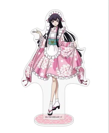 코드 기어스 큐어 메이드 카페 아크릴 스탠드 일본풍 메이드 황 사쿠야