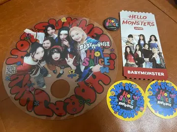 babymonster 클리어 부채 하라주쿠 스티커 모음