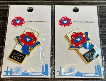 오사카 간사이 만박 미야쿠미야쿠 핀 배지 2개 세트