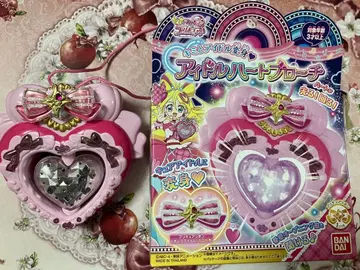 본체 미사용 키미토 아이돌 변신 아이돌 하트 브로치