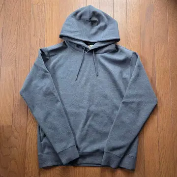 나노 유니버스 종이상자 후드티 그레이