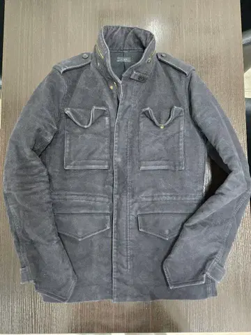 M-65 밀리터리 자켓 블랙 충전솜 MADE IN JAPAN