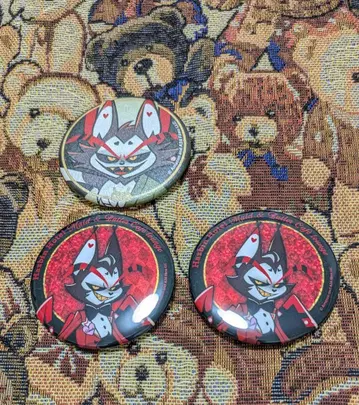 해즈빈 호텔 허스크 캔뱃지