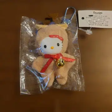 헬로키티 인형 키링 루돌프