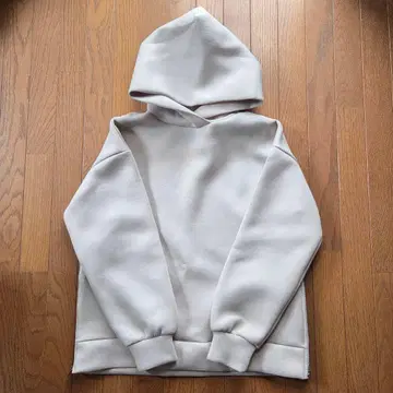 나노 유니버스 테크 종이상자 사이드 사이드 지퍼 후드티 베이지