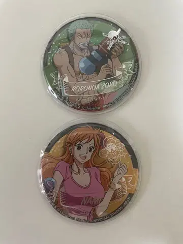 원피스 USJ 캔뱃지 썸머 워터 2019