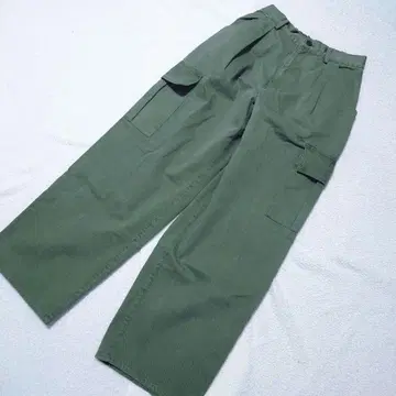 택 포함 현행 모델 HAG O WAR 치노 카고 팬츠 카키 L 마사키 씨