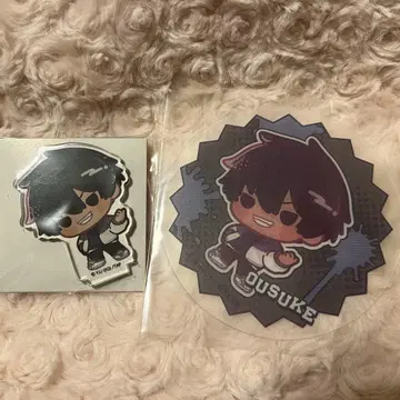 도겐 안키 모모츠노 사스케 아크릴 스탠드 코스터 세트