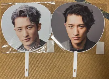 SnowMan 이와모토 테루 부채 세트